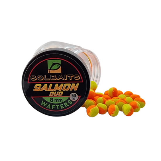 SOLBAITS Salmon Duo Wafters 8mm żółto-pomarańczowy 50ml